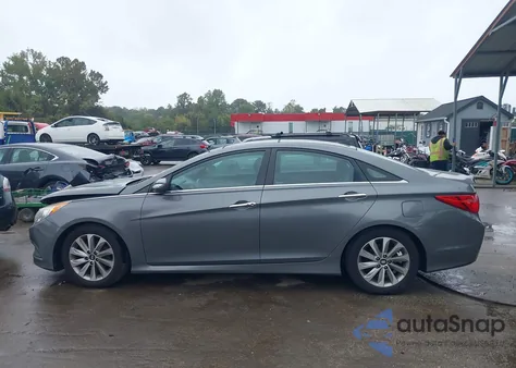 2014 Hyundai Sonata Limited из США, поврежденный, VIN 5NPEC4AC7EH934776